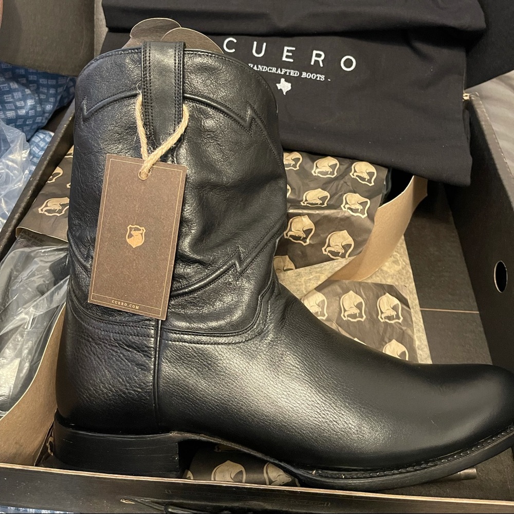 Cuero Roper Boots “ The Austin “ 13EE